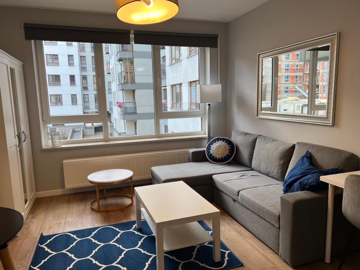 Apartmán Krakowska Blue Studio Free Parking 2 Varšava Exteriér fotografie